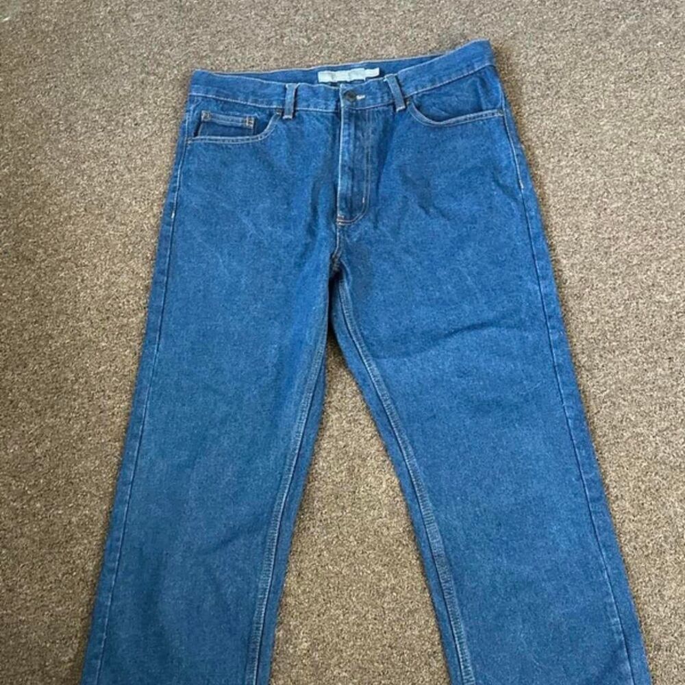 Unbranded Men's Blue and Navy Jeans